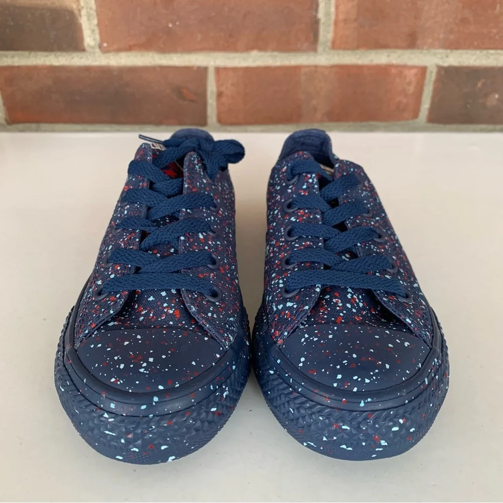 Converse Boys CHUCK TAYLOR LOW TOP Fabric Low Top Sneakers MultiColor US 13 M - Picture 3 of 9